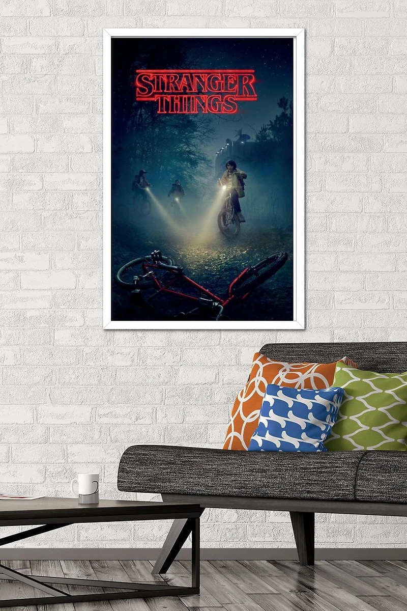 Netflix Stranger Things - Bikes Wall Poster
