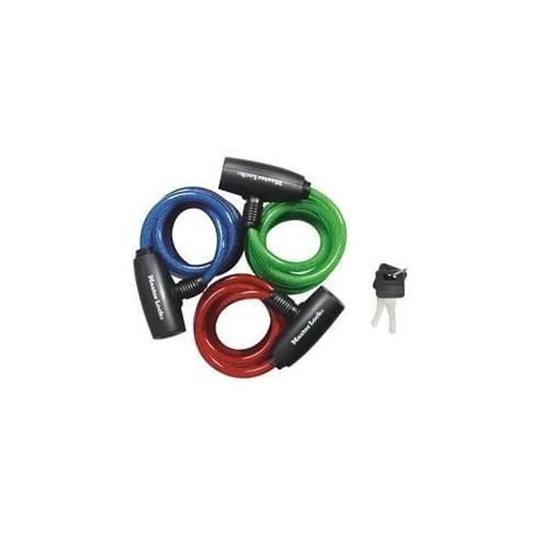 Master Lock 6ft Long x 5/16” Diameter Keyed Cable Lock