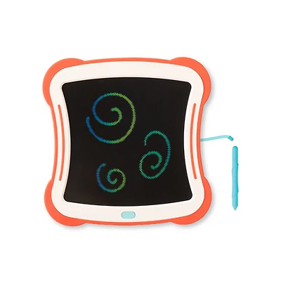 Peinture au doigt sans saleté Chuckle & Roar LCD pour enfants dès 3 ans, alimentée par Boogie Board