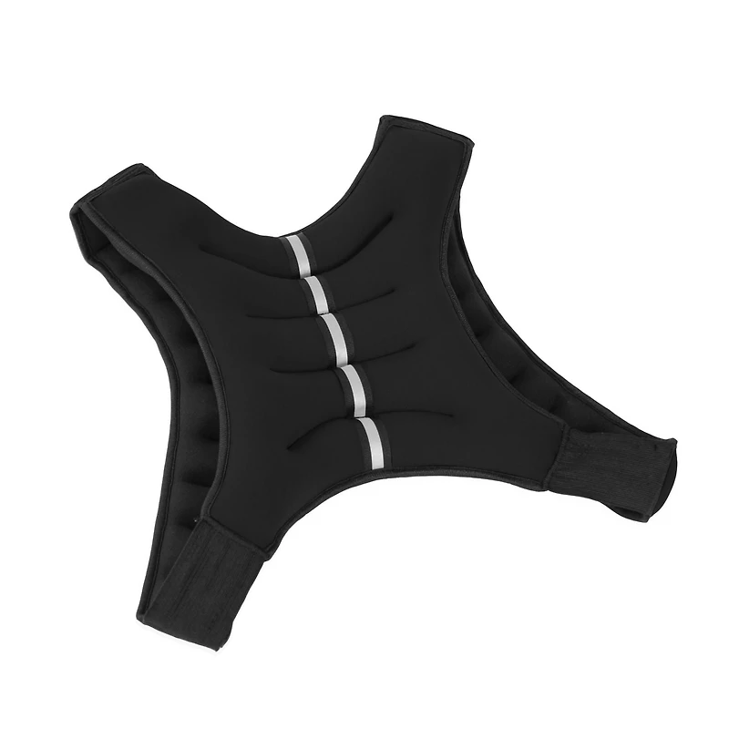 Tone Fitness Neoprene Weighted Vest, 12 Pounds, Black