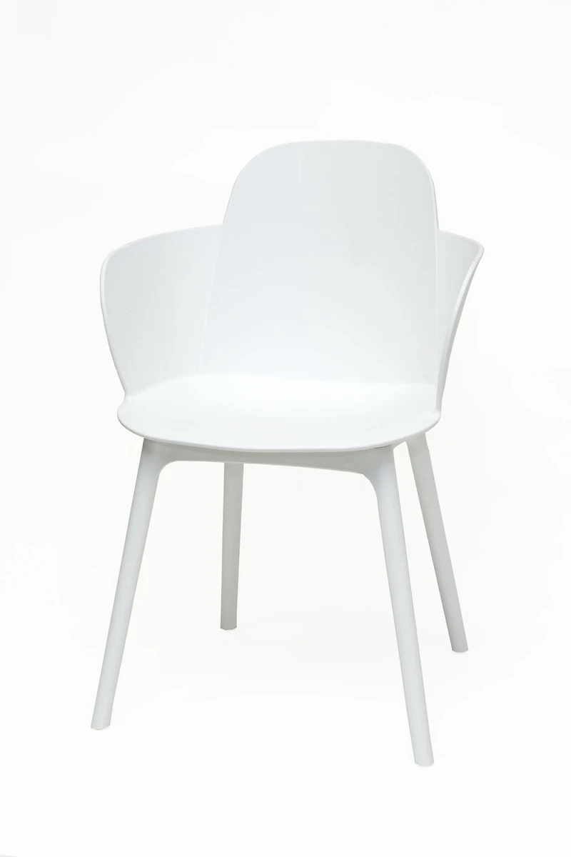Dura Granada Set of 4 White Chairs