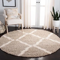 Safavieh Dallas Logan Geometric Shag Area Rug