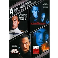 4 Film Favorites: Steven Seagal: Under Siege / Glimmer Man / Above The Law / Fire Down Below