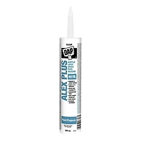 DAP Canada Alex plus Acrylic Latex Caulk plus Silicone, 300ml, Clear