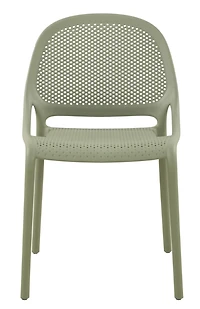 Summer armless dining chair Green Jade (4 chairs/box )