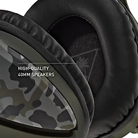 Turtle Beach® Recon 70 Green Camo Gaming Headset PS4™ Pro, PS4™ & PS5™ | Xbox One & Xbox Series X|S | Mobile