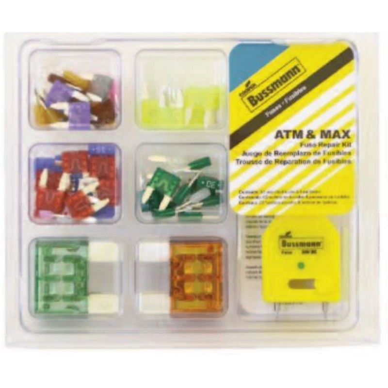 Bussmann NO.64 ATM mini et max lame fusible, kit de testeur / extracteur