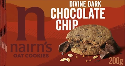 Dark Chocolate Oat Cookies