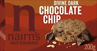 Dark Chocolate Oat Cookies