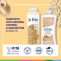 St. Ives Oatmeal & Shea Butter Body Was & Lotion Gift Set