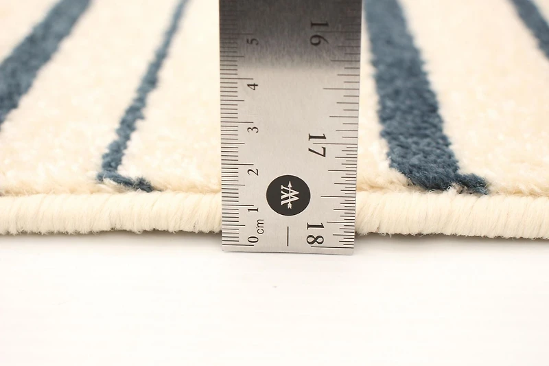 ECARPET Striped Area Rug, Minimalist Style Modern Carpet Fika Collection