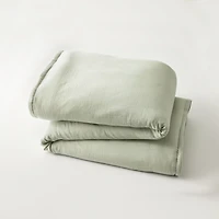 Better Homes & Gardens 3-Piece Soft Sea Crinkled Gauze Duvet Set, Adult Double/Queen