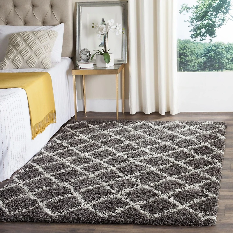 Safavieh Dallas Jerrie Tapis Géométrique Shag