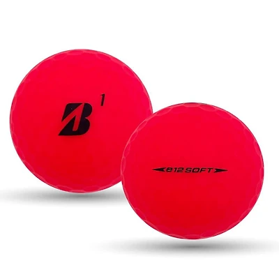 Mulligan - 48 Bridgestone Mix 5A Recycled Used Golf Balls, Red