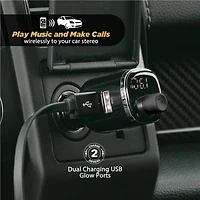 Scosche BTFM4-SP Btfreq Hands-Free Car Kit with Bluetooth FM Transmitter