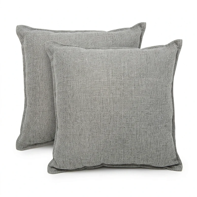 Pack de 2 Coussins Anko Kira Gris