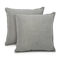 Pack de 2 Coussins Anko Kira Gris