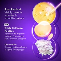 Olay Retinol 24 Face Cream, Anti-Aging Night Moisturizer, Fragrance-Free, Non Greasy - Anti-Wrinkle, Smooth Fine Lines, Tightening, Hydrating Skin Care - Peptides, Glycerin, 50 mL