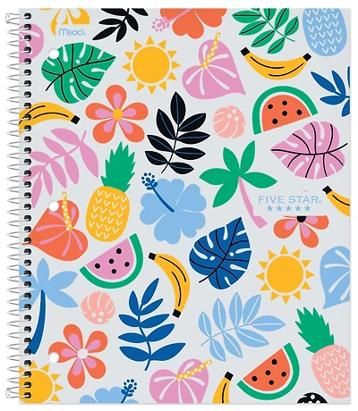 Five Star Cahier Fruit Tropicaux à 3 sujet