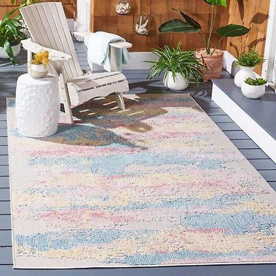 SAFAVIEH Cabana Corie Abstract Indoor/Outdoor Area Rug