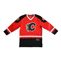 Chandail à manches longues pour hommes des Flames de Calgary de la LNH