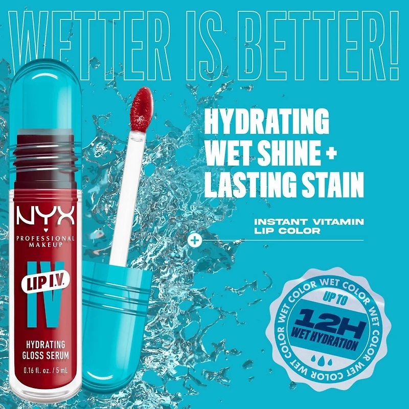 Sérum brillant à lèvres hydratant Lip IV