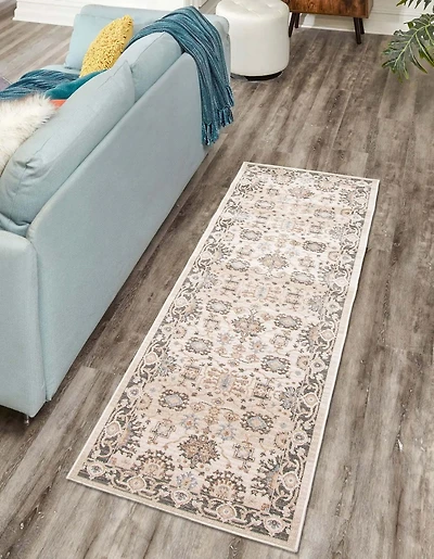 ECARPET Gloria Tapis de Couloir Traditionnel pour Salon, Chambre, Salle A Manger, Entrée, Couloir et Plus Encore.