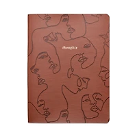 Think Ink Leatherette Journal- Terra Cotta Thoughts