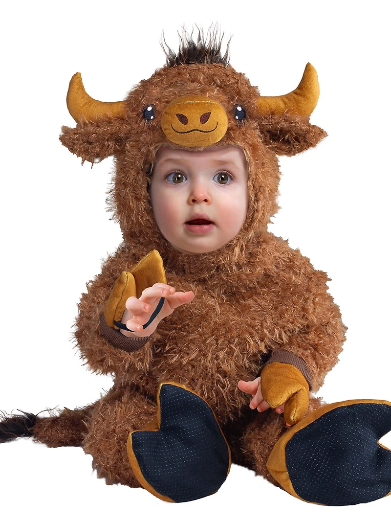 Rubies Brown Highland Cow Costume for Toddlers, Unisex