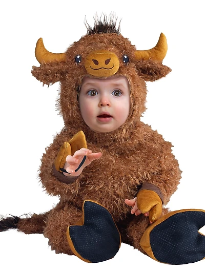 Rubies Brown Highland Cow Costume for Toddlers, Unisex