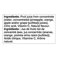 Pineapple-Orange Juice Blend