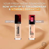L'Oreal Paris Infallible Fresh Wear Liquid Foundation, Full Coverage