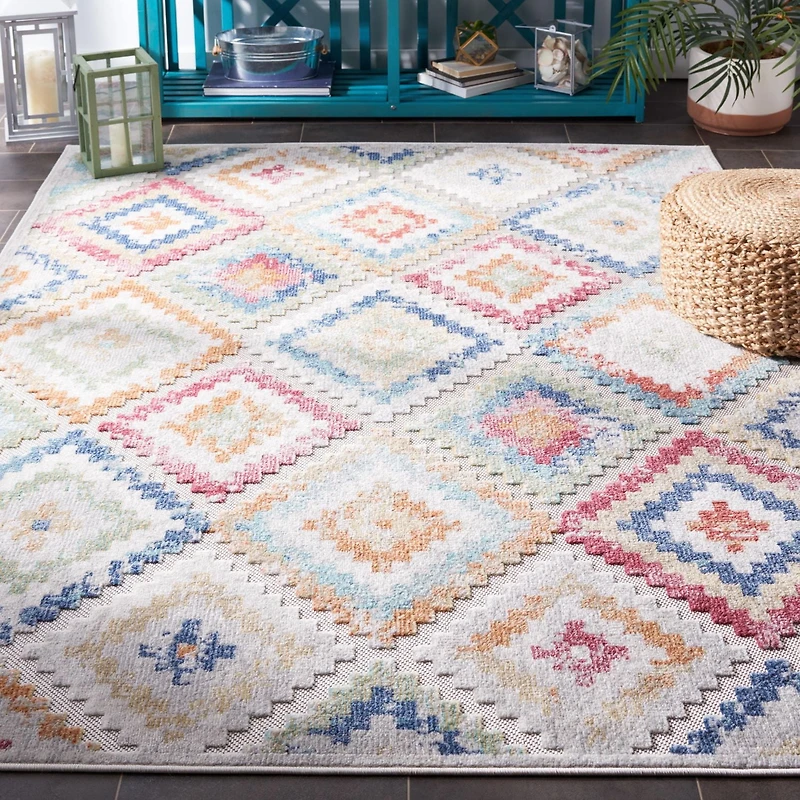 SAFAVIEH Cabana Carina Tapis Intérieur/Extérieur Géométrique