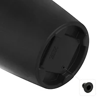 TierraVerde Madison Smooth Planter Black 24"H