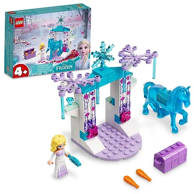 LEGO Disney Elsa et l’écurie de glace du Nokk 43209 Ensemble de construction (53 pièces)