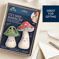 Itzy Ritzy Mini Maraca 2-Piece Musical Set, Plastic Head, for Infants, 6+ Months