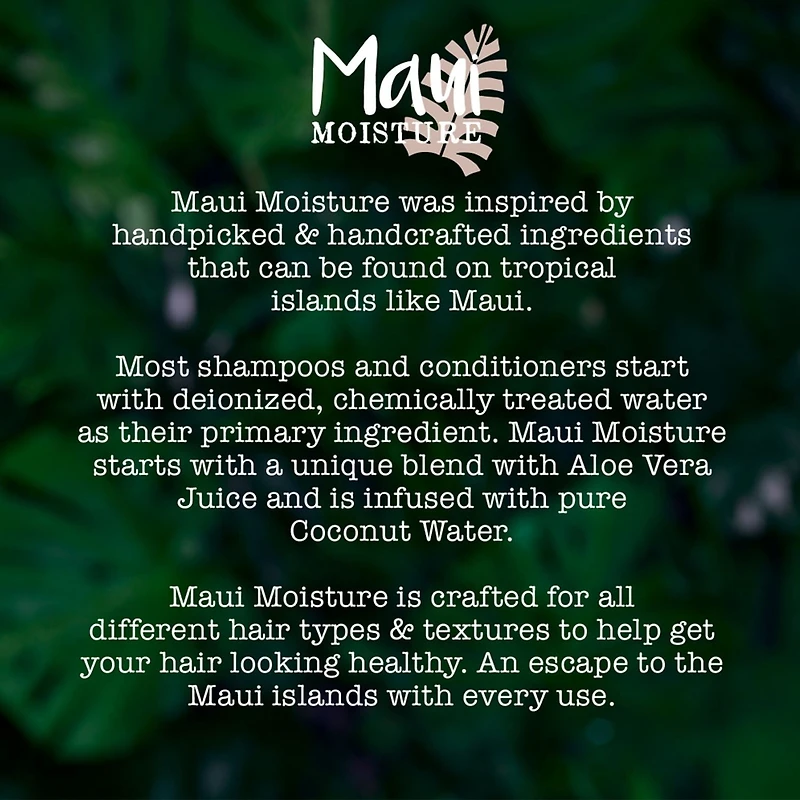 Maui Moisture Hydratation Légère + Revitalisant à l'Hibiscus
