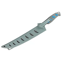 149 Hookset Couteau à filet d'eau salée 10" – Résistance supérieure à la corrosion et adhérence toutes saisons pour la pêche en eau salée – Modèle #0149BLS-B, bleu/gris