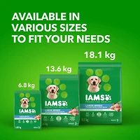 Iams Chicken & Whole Grains Recipe Adult Large Breed Dry Dog Food 6,80 kg