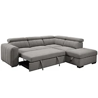 Nello 101 in. Right Facing Media Sleeper