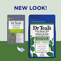 Dr Teal’s Salt Soak with Pure Epsom Salt, Relax & Relief with Eucalyptus & Spearmint, 1.36kg