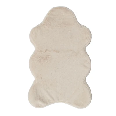 Instachew SORA Hide Shape Dog Bed Blush Small