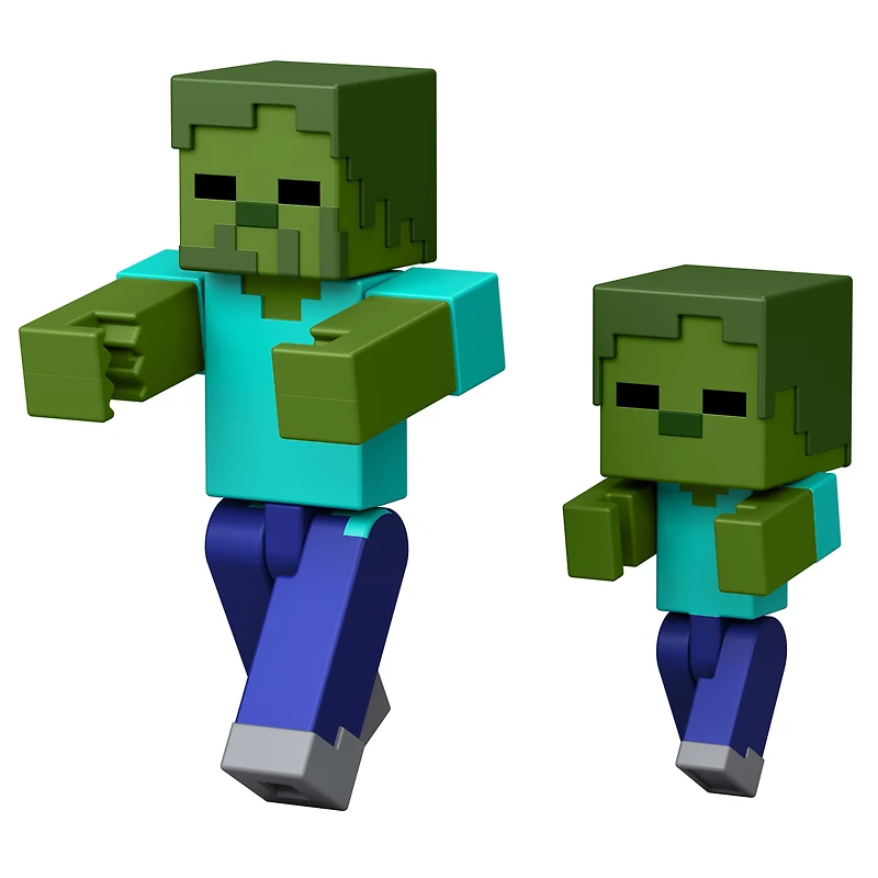 Minecraft Redstone Charged Action Figure & Mechanism Set, 3.25-inch Scale Toys (Characters May Vary)