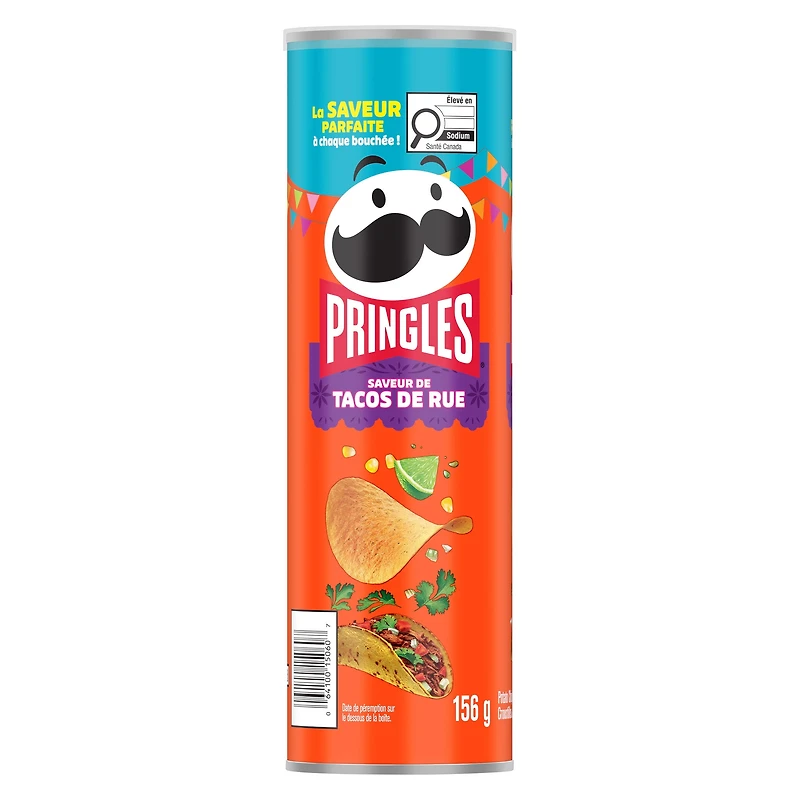 Pringles® Street Taco Flavour Potato Chips 156g