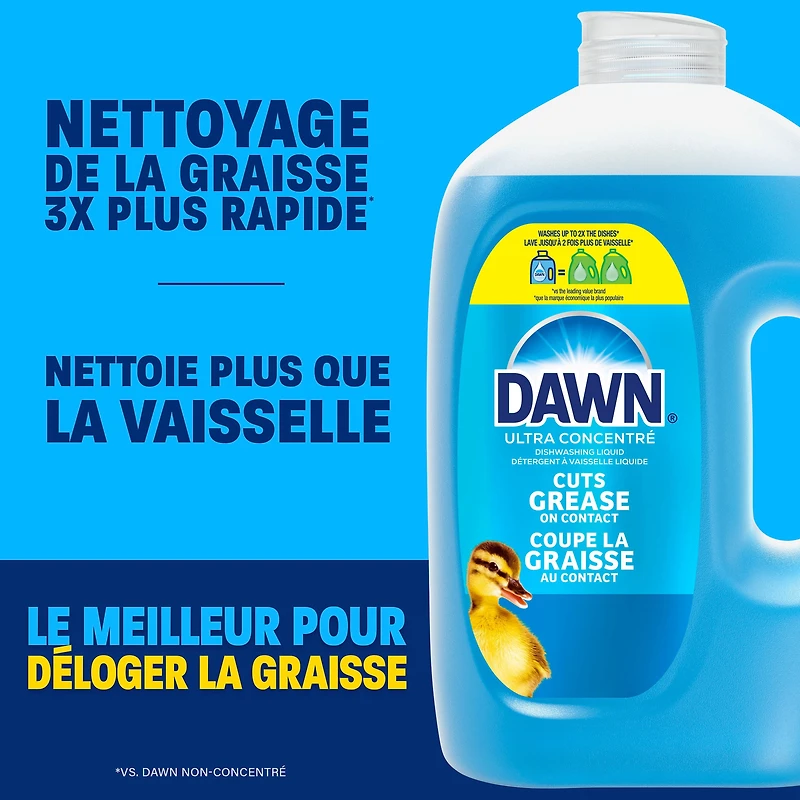 Dawn Ultra Refill Jug Dish Soap, Dishwashing Liquid, Original, 2.64L