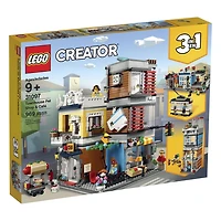 LEGO Creator 3in1 Townhouse Pet Shop and Café 31097 Toy Building Kit (969 Piece)