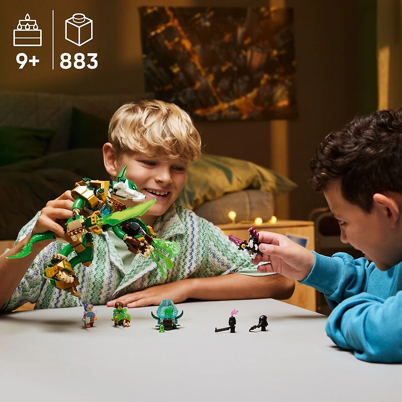 LEGO DREAMZzz Fox Guardian Mech Building Toy for Boys & Girls - Pretend Play Set for Kids, Ages 9+ - W/2 Build Options, 3 Minifigures, & 3 Creatures - Gift Idea for Birthdays - 71508