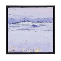 Ensemble de toiles artistiques encadrées Sentra Purple Landscape