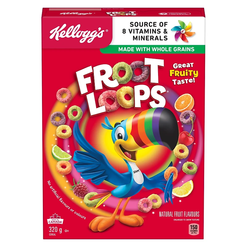 Céréales Kellogg's Froot Loops* 320g