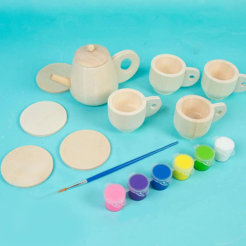 Made By Me Wooden Tea Set